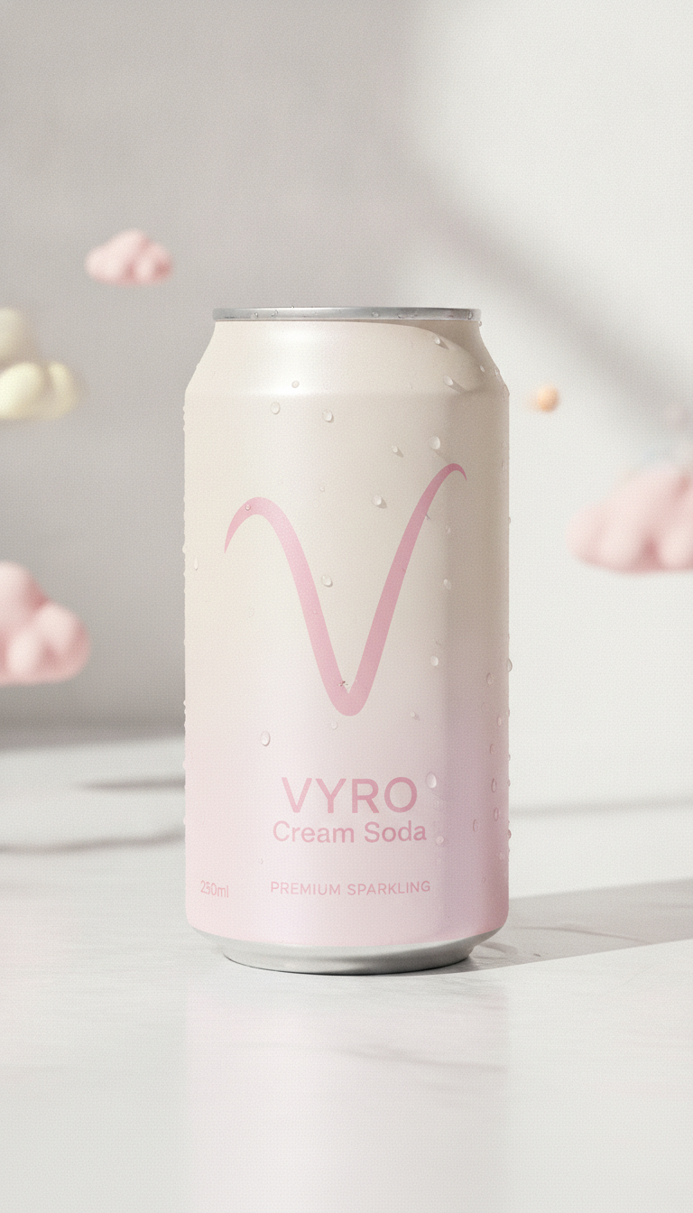 Cream Soda Can